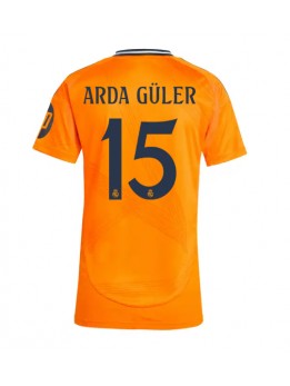 Real Madrid Arda Guler #15 Zenski Gostujuci Dres 2024-25 Kratak Rukavima